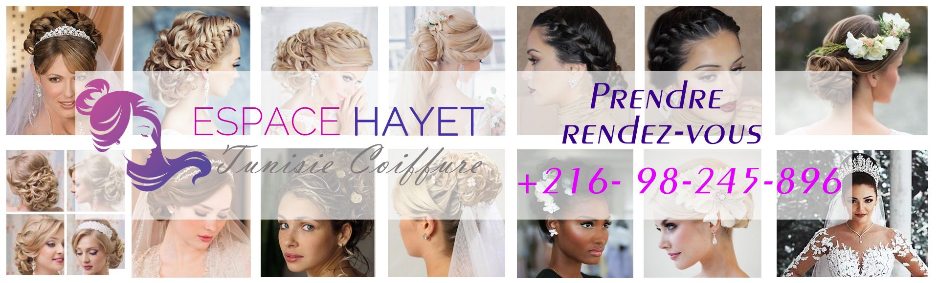 Tunisie Coiffure - Espace Hayet Esthetique Mariage